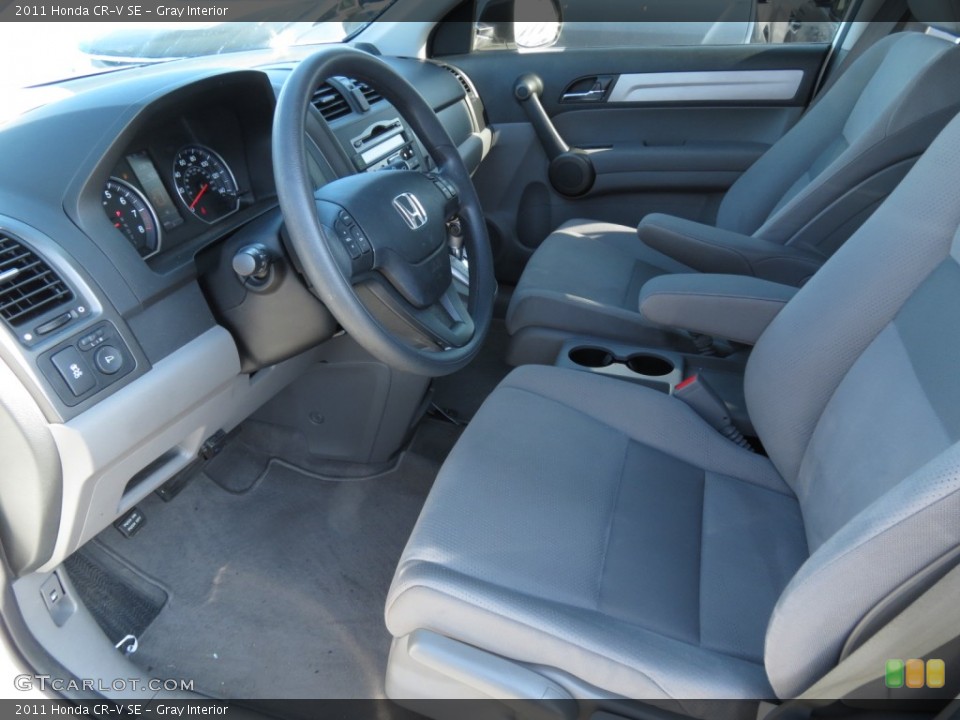 Gray Interior Photo for the 2011 Honda CR-V SE #70996735
