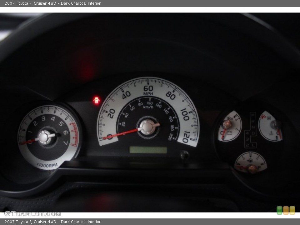 Dark Charcoal Interior Gauges for the 2007 Toyota FJ Cruiser 4WD #70998964