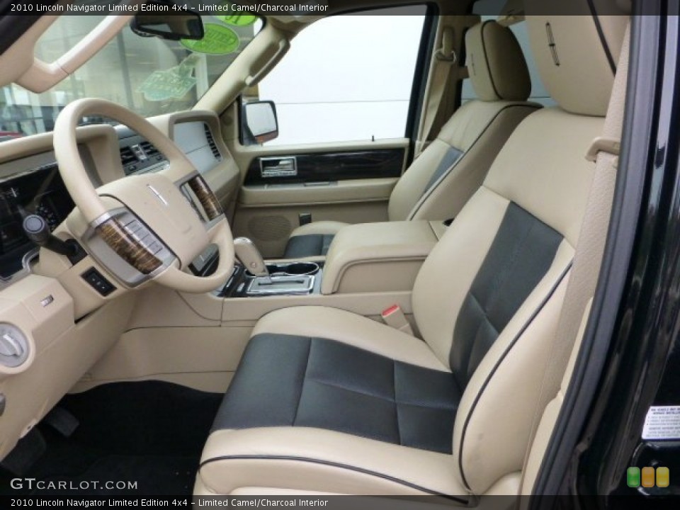 Limited Camel/Charcoal Interior Front Seat for the 2010 Lincoln Navigator Limited Edition 4x4 #71002630