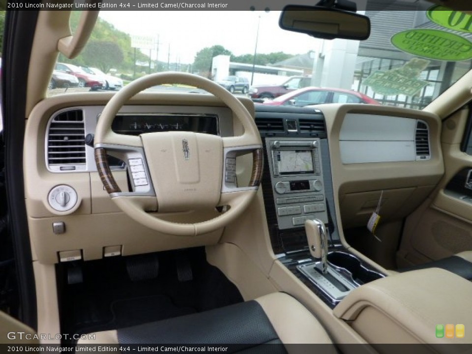 Limited Camel/Charcoal 2010 Lincoln Navigator Interiors