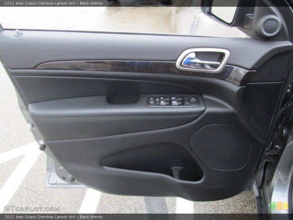Black Interior Door Panel for the 2012 Jeep Grand Cherokee Laredo 4x4 #71004052