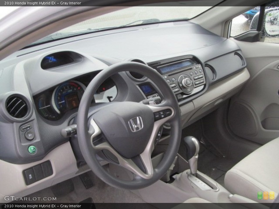 Gray Interior Dashboard for the 2010 Honda Insight Hybrid EX #71004337