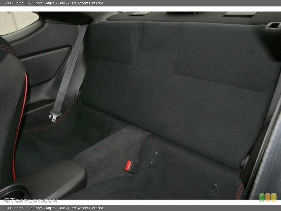 Black/Red Accents Interior Photo for the 2013 Scion FR-S Sport Coupe #71005627
