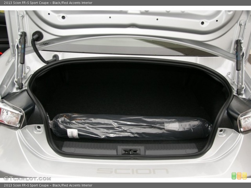 Black/Red Accents Interior Trunk for the 2013 Scion FR-S Sport Coupe #71005639