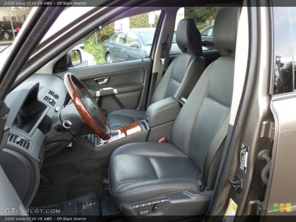 Off Black Interior Photo for the 2009 Volvo XC90 V8 AWD #71006198