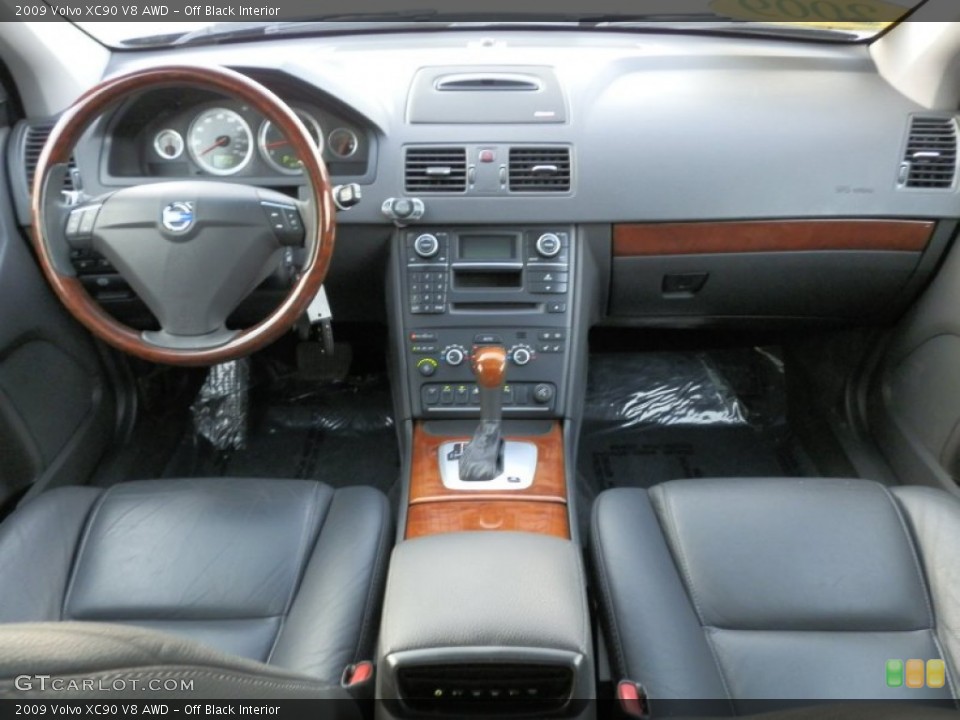 Off Black Interior Dashboard for the 2009 Volvo XC90 V8 AWD #71006225