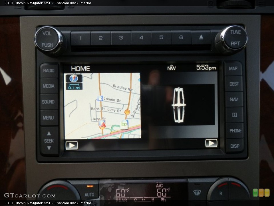 Charcoal Black Interior Navigation for the 2013 Lincoln Navigator 4x4 #71006351