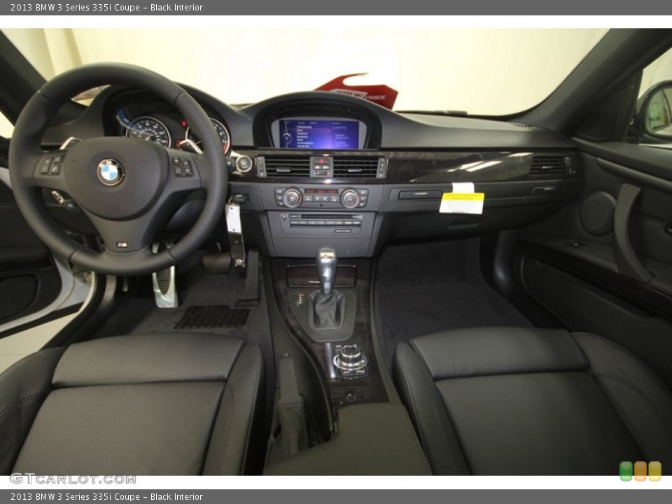 Black Interior Dashboard for the 2013 BMW 3 Series 335i Coupe #71007557