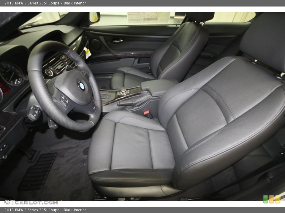 Black Interior Photo for the 2013 BMW 3 Series 335i Coupe #71007560
