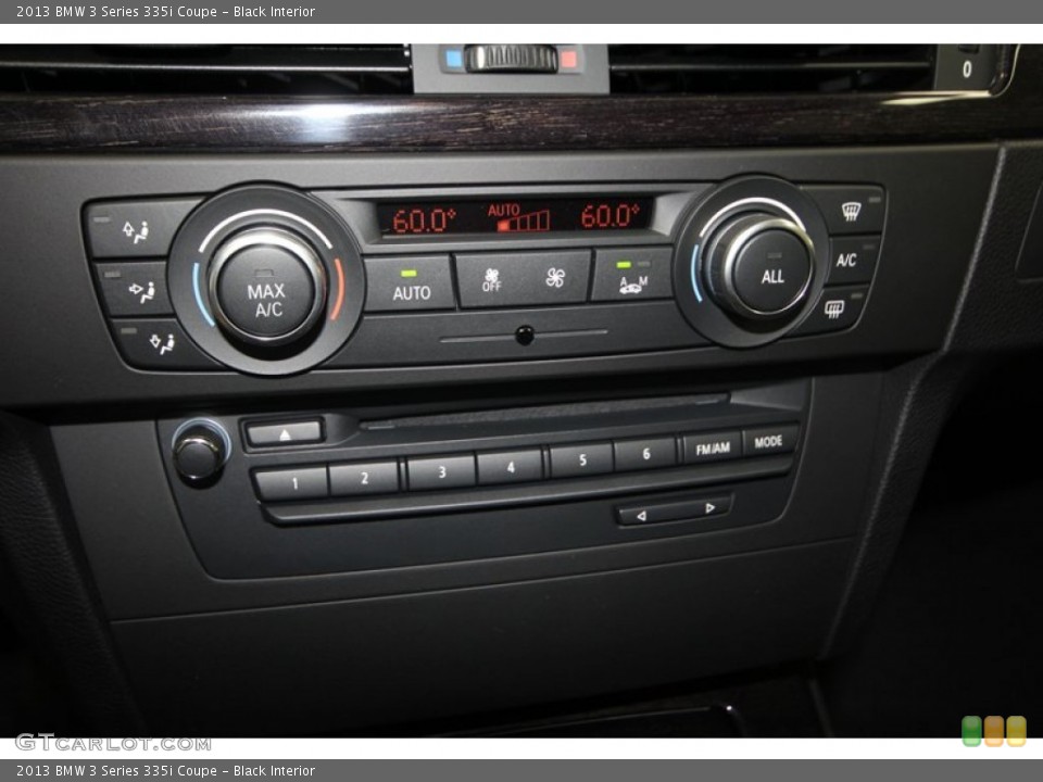 Black Interior Controls for the 2013 BMW 3 Series 335i Coupe #71007599