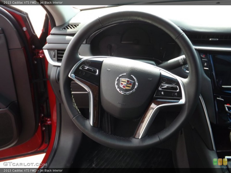 Jet Black Interior Steering Wheel for the 2013 Cadillac XTS FWD #71009042