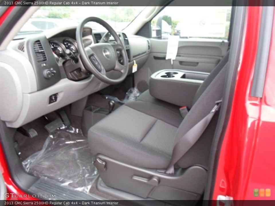 Dark Titanium Interior Photo for the 2013 GMC Sierra 2500HD Regular Cab 4x4 #71011011