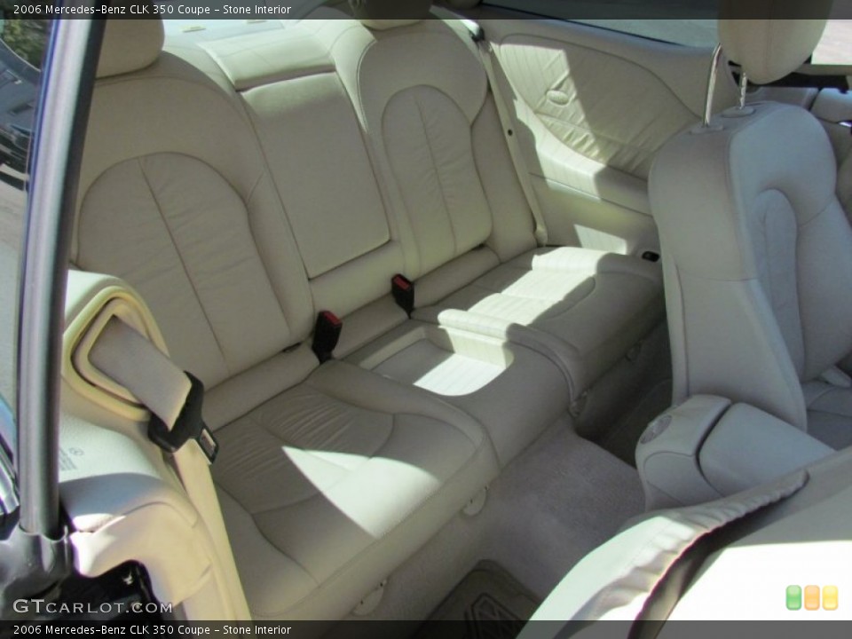 Stone Interior Rear Seat for the 2006 Mercedes-Benz CLK 350 Coupe #71012936