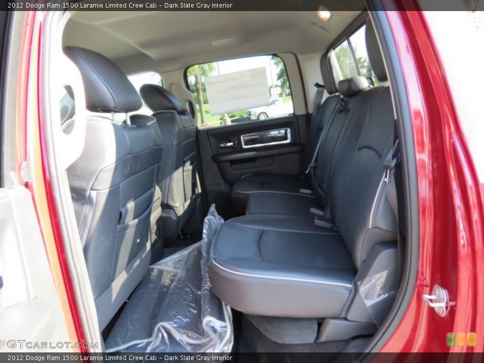 Dark Slate Gray Interior Photo for the 2012 Dodge Ram 1500 Laramie Limited Crew Cab #71013527