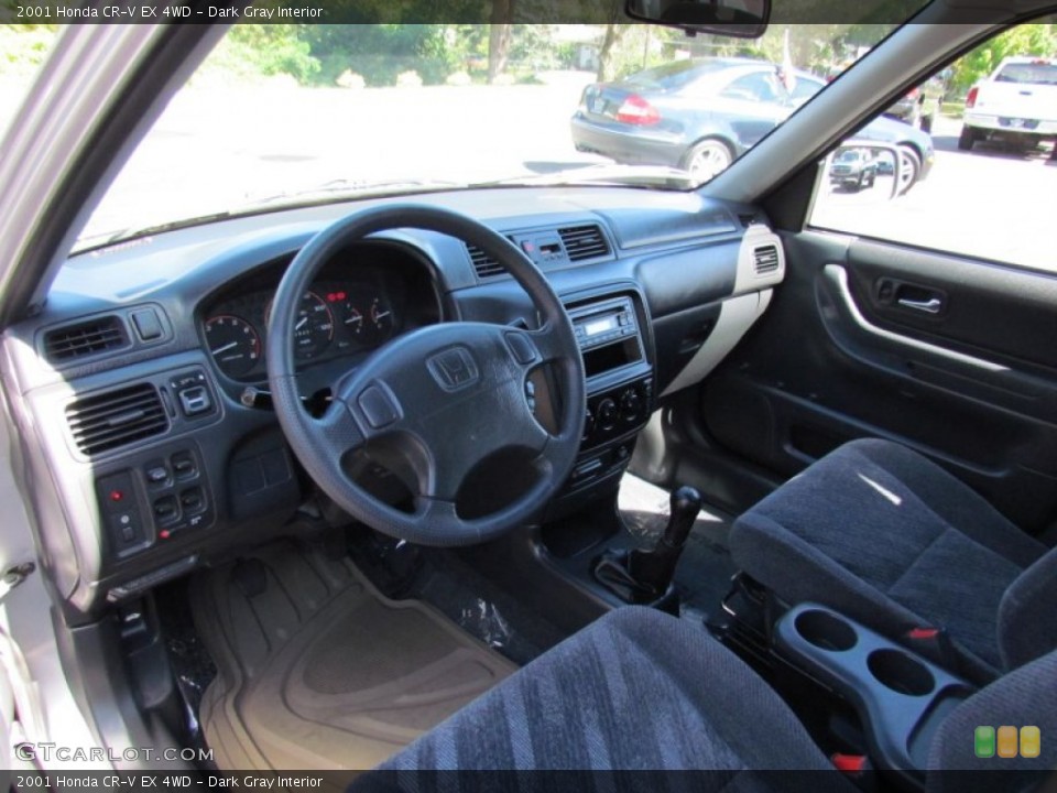Dark Gray Interior Photo for the 2001 Honda CR-V EX 4WD #71014015