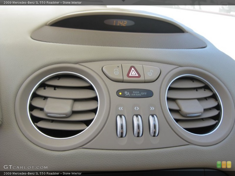 Stone Interior Controls for the 2009 Mercedes-Benz SL 550 Roadster #71015100