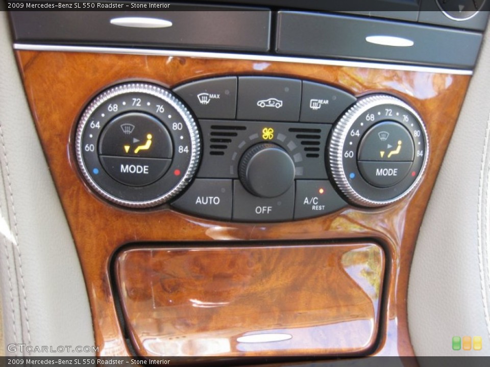 Stone Interior Controls for the 2009 Mercedes-Benz SL 550 Roadster #71015110