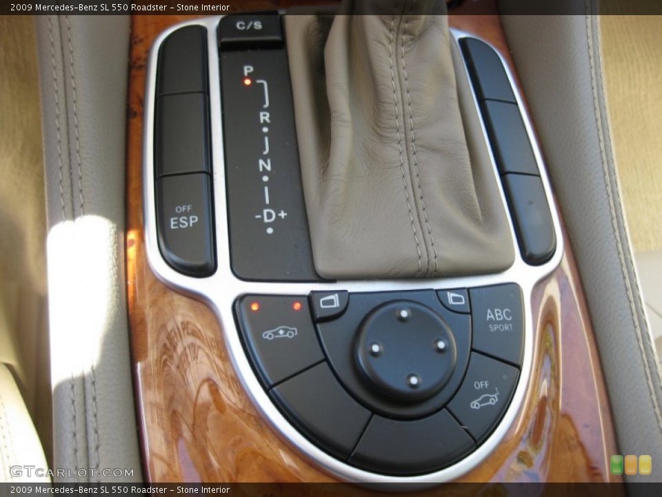 Stone Interior Controls for the 2009 Mercedes-Benz SL 550 Roadster #71015120