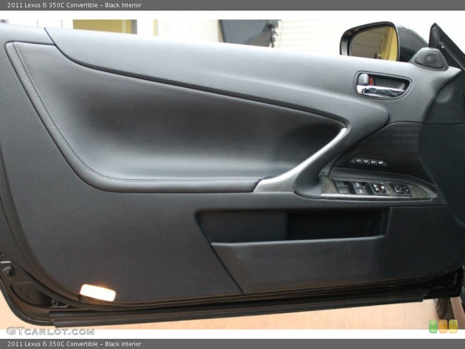 Black Interior Door Panel for the 2011 Lexus IS 350C Convertible #71019785