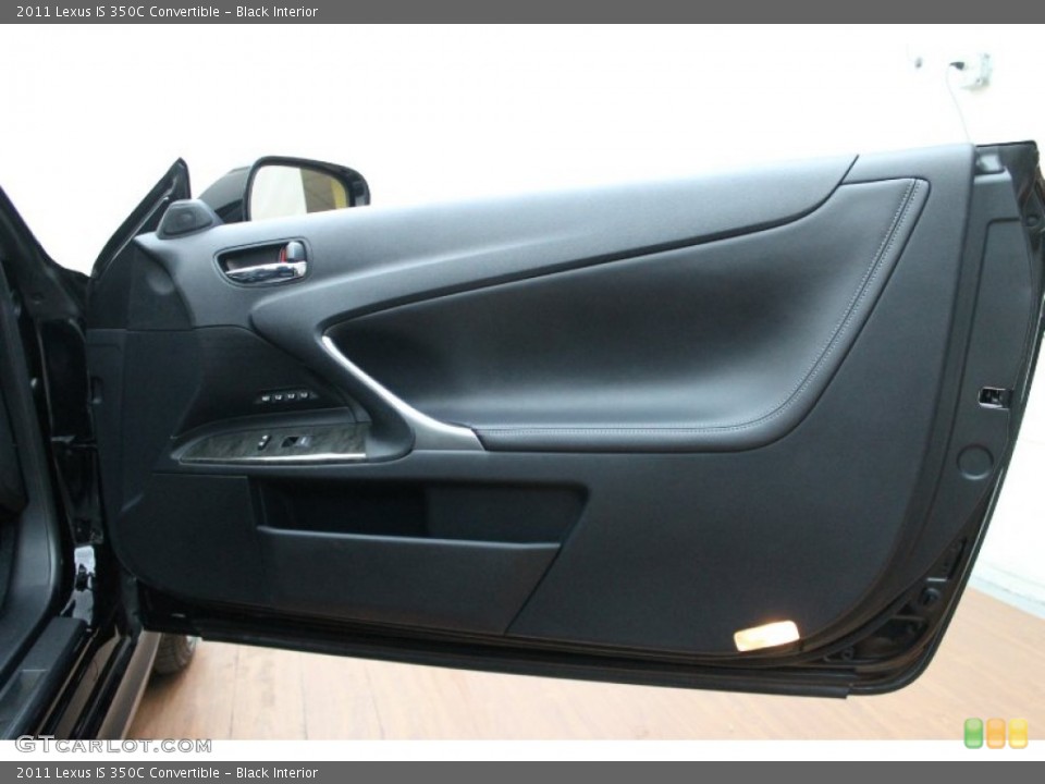 Black Interior Door Panel for the 2011 Lexus IS 350C Convertible #71019794