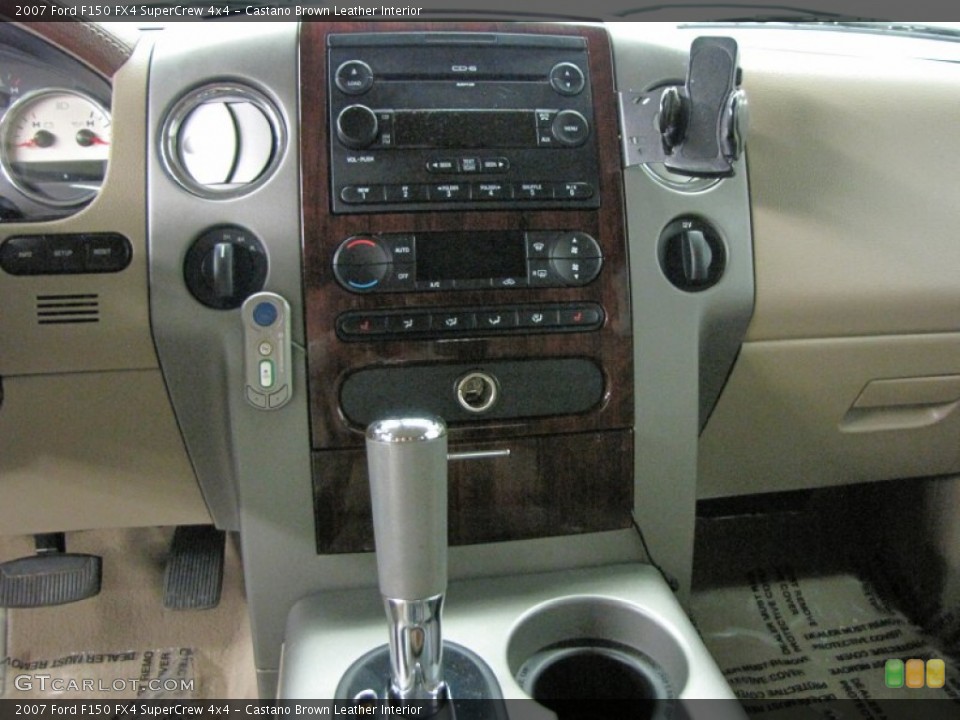 Castano Brown Leather Interior Controls for the 2007 Ford F150 FX4 SuperCrew 4x4 #71019878