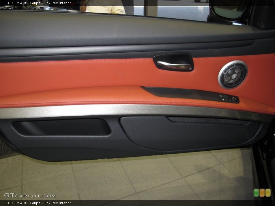 Fox Red Interior Door Panel for the 2013 BMW M3 Coupe #71022212