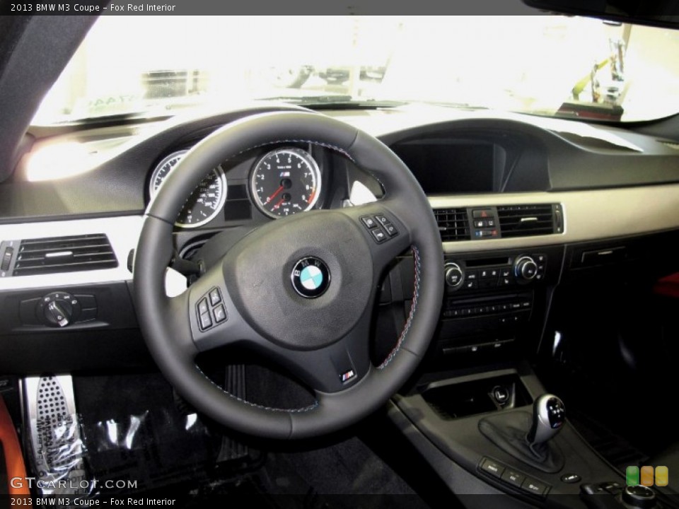 Fox Red Interior Dashboard for the 2013 BMW M3 Coupe #71022239