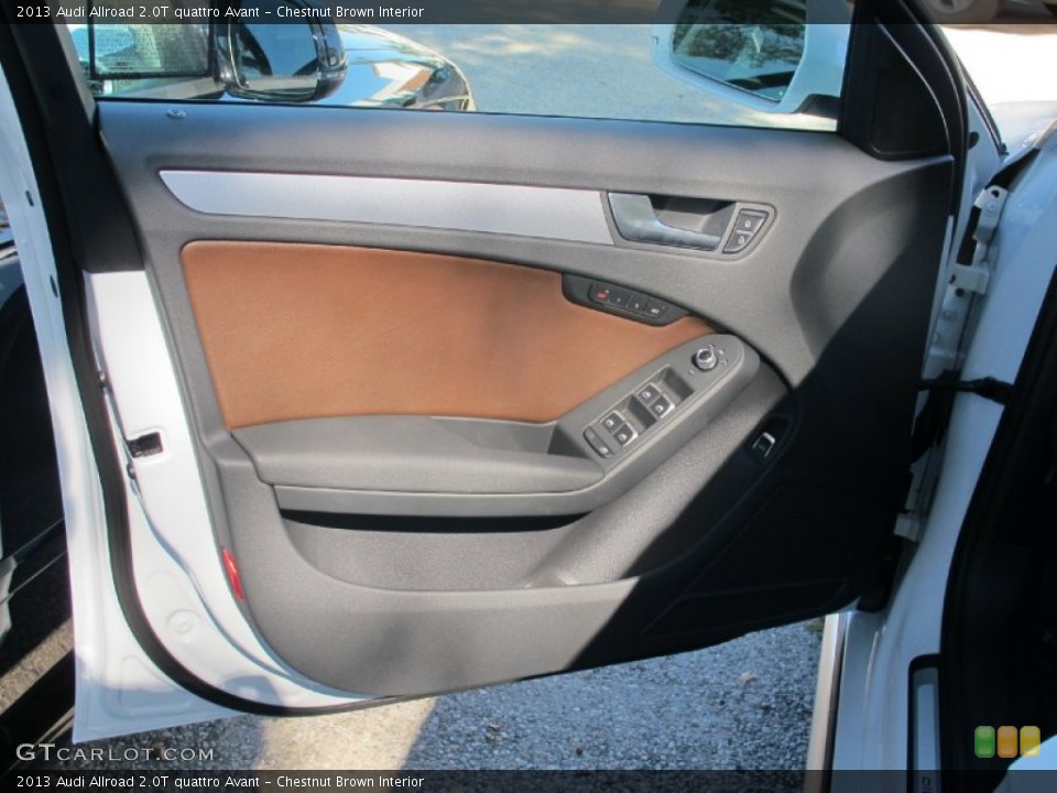 Chestnut Brown Interior Door Panel for the 2013 Audi Allroad 2.0T quattro Avant #71022389