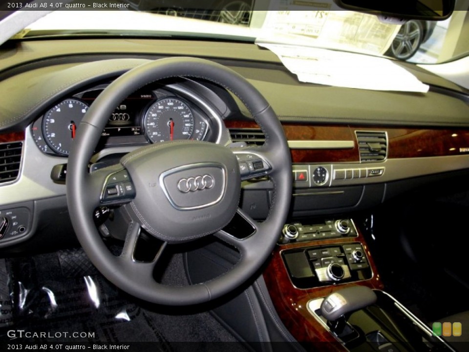 Black Interior Dashboard for the 2013 Audi A8 4.0T quattro #71022491