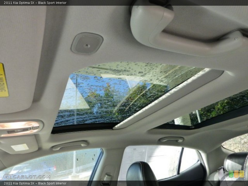 Black Sport Interior Sunroof for the 2011 Kia Optima SX #71030531