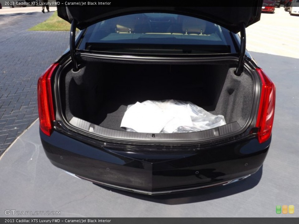Caramel/Jet Black Interior Trunk for the 2013 Cadillac XTS Luxury FWD #71031434