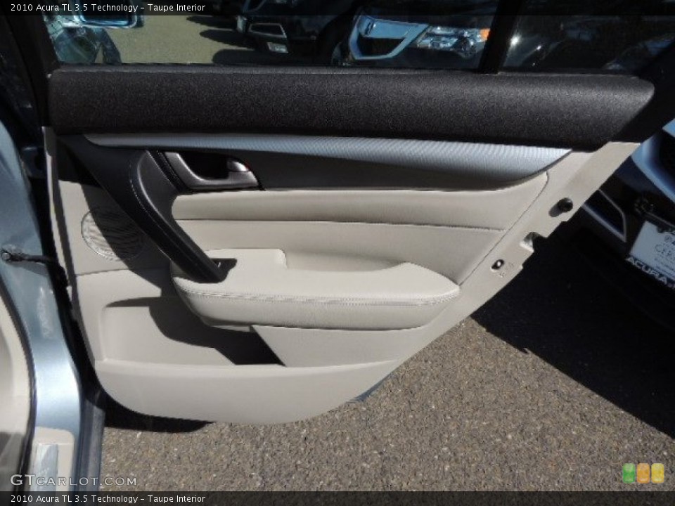 Taupe Interior Door Panel for the 2010 Acura TL 3.5 Technology #71033394