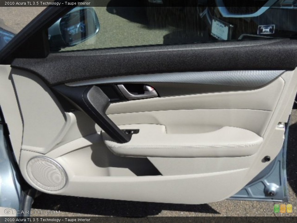 Taupe Interior Door Panel for the 2010 Acura TL 3.5 Technology #71033414