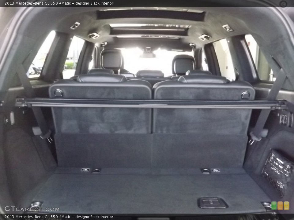 designo Black Interior Trunk for the 2013 Mercedes-Benz GL 550 4Matic #71037776