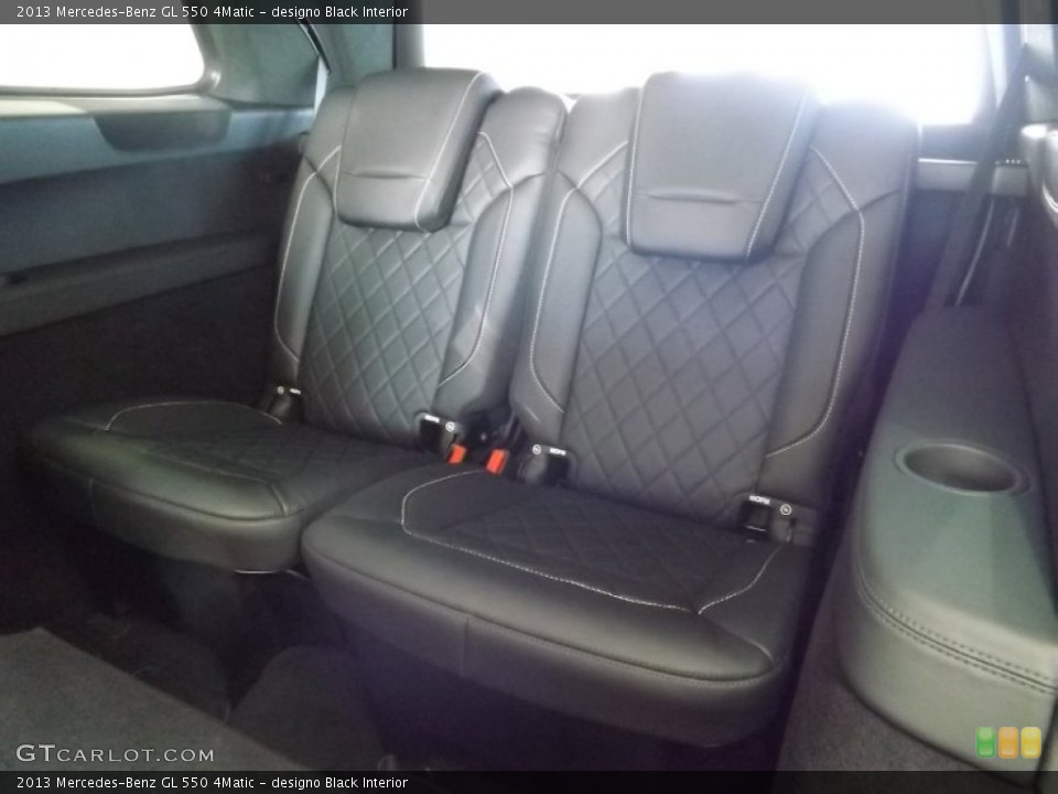 designo Black Interior Rear Seat for the 2013 Mercedes-Benz GL 550 4Matic #71037785