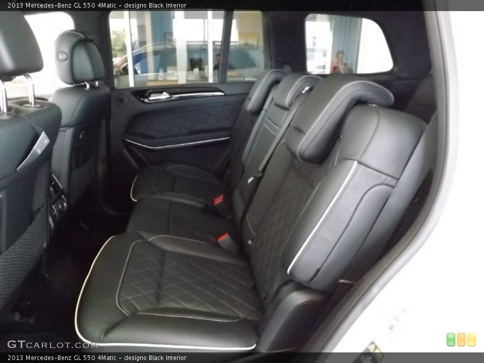 designo Black Interior Photo for the 2013 Mercedes-Benz GL 550 4Matic #71037794