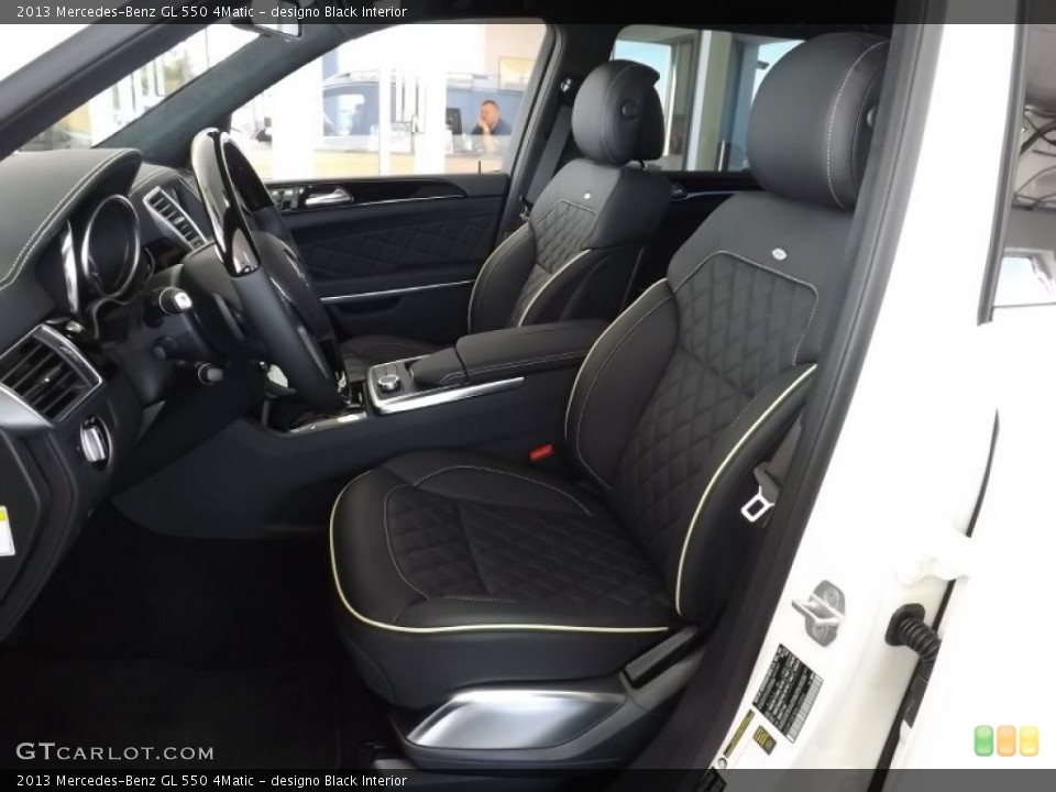 designo Black Interior Photo for the 2013 Mercedes-Benz GL 550 4Matic #71037818
