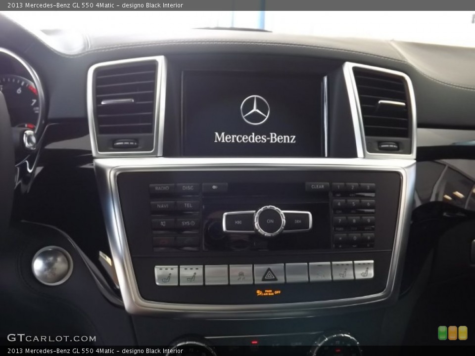 designo Black Interior Controls for the 2013 Mercedes-Benz GL 550 4Matic #71037833
