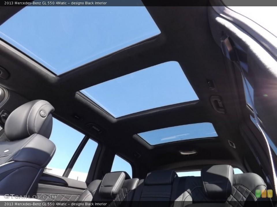 designo Black Interior Sunroof for the 2013 Mercedes-Benz GL 550 4Matic #71037860