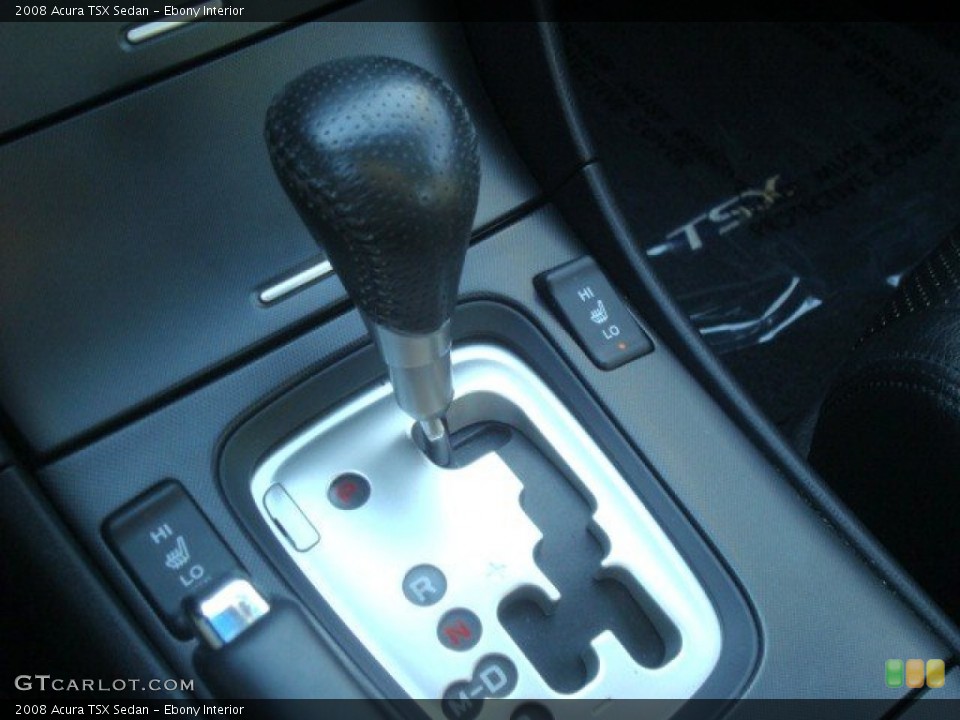 Ebony Interior Transmission for the 2008 Acura TSX Sedan #71039615