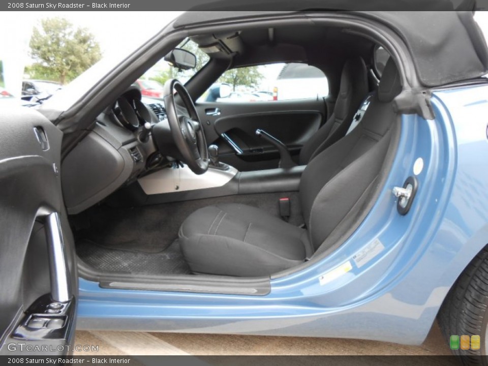 Black Interior Photo for the 2008 Saturn Sky Roadster #71043038