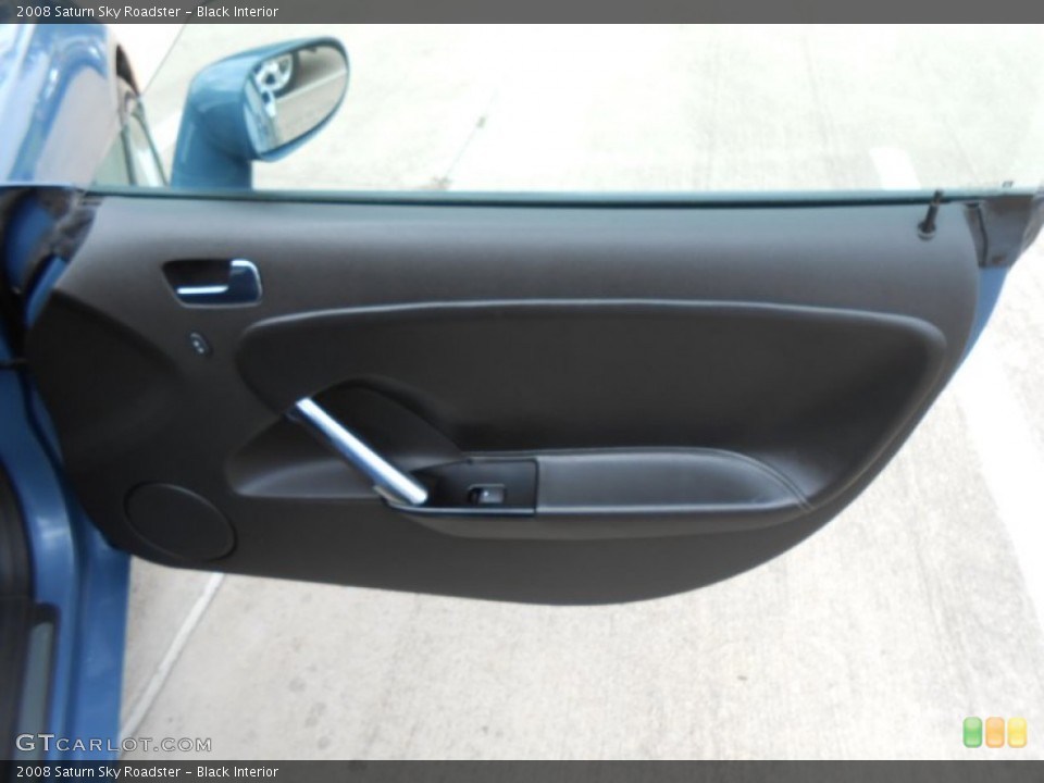 Black Interior Door Panel for the 2008 Saturn Sky Roadster #71043053