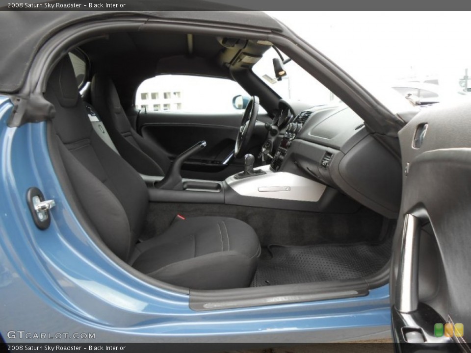 Black Interior Photo for the 2008 Saturn Sky Roadster #71043062