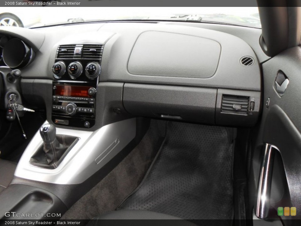 Black Interior Dashboard for the 2008 Saturn Sky Roadster #71043077