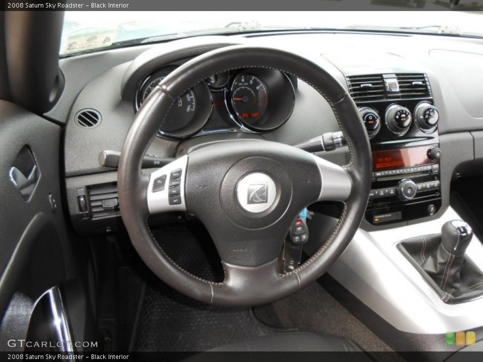 Black Interior Dashboard for the 2008 Saturn Sky Roadster #71043086