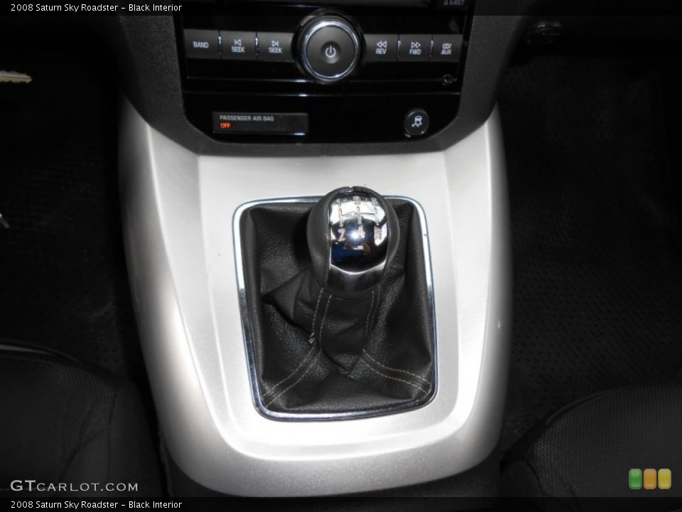 Black Interior Transmission for the 2008 Saturn Sky Roadster #71043101
