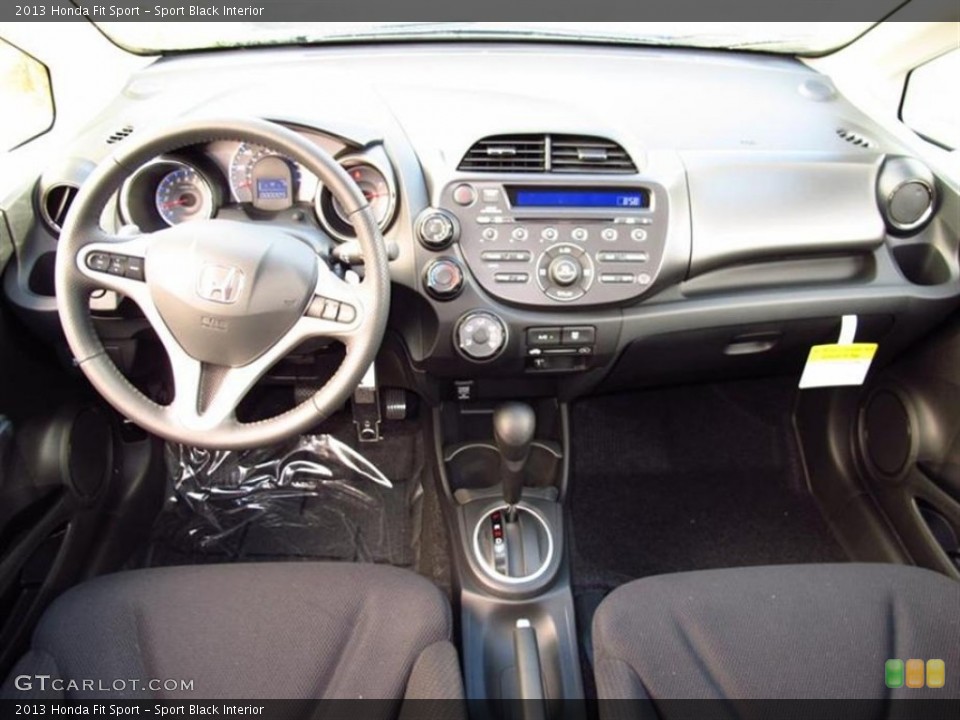 Sport Black Interior Dashboard for the 2013 Honda Fit Sport #71043353