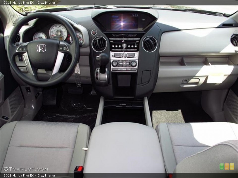 Gray Interior Dashboard for the 2013 Honda Pilot EX #71043449