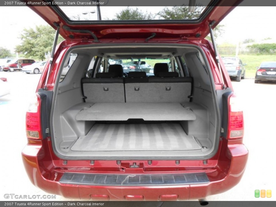 Dark Charcoal Interior Trunk for the 2007 Toyota 4Runner Sport Edition #71043455