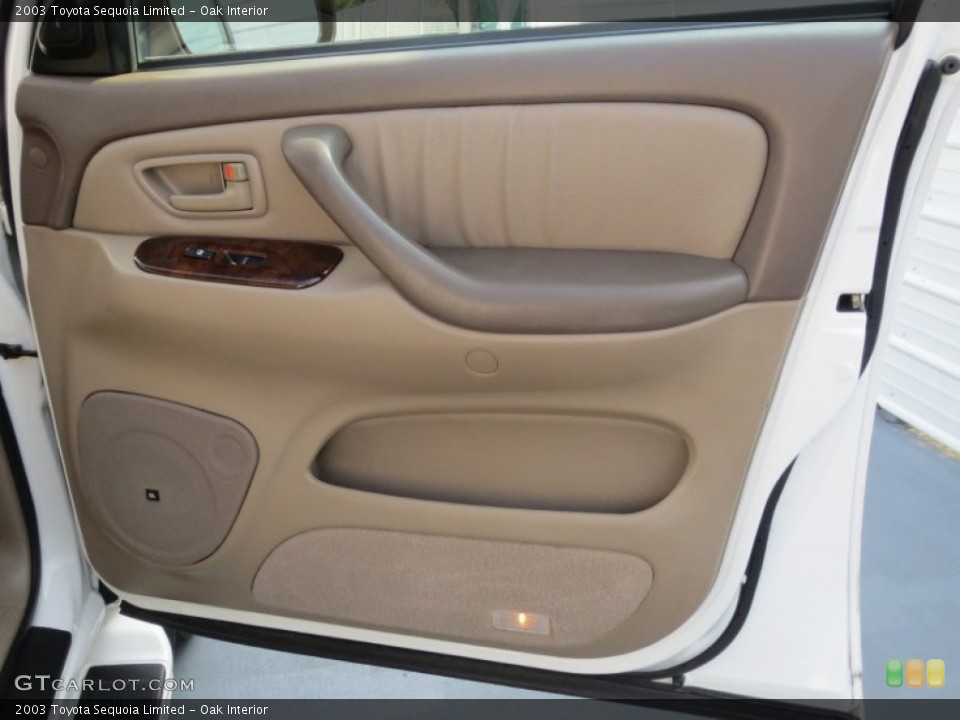 Oak Interior Door Panel for the 2003 Toyota Sequoia Limited #71045396